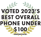 A23 Plus smartphone award from androidcentral
