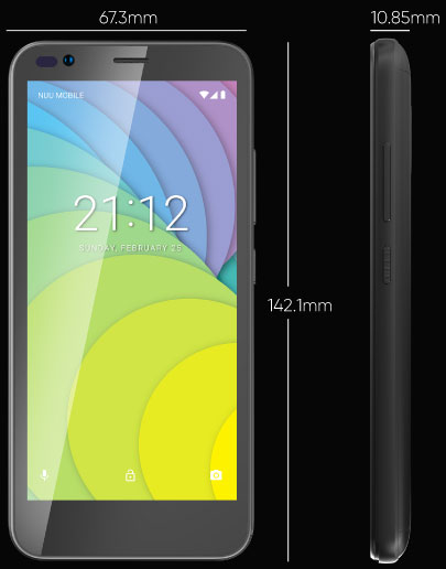 A6L-G Unlocked Android Phone Specs